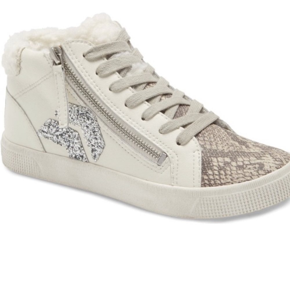 Dolce vita zonya plush high top sneaker size 10